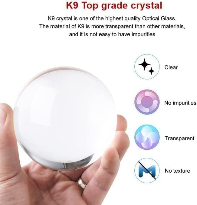 3D Galaxy Crystal Ball Night Lamp with USB Table LED - (Solar System) (Free Gift)