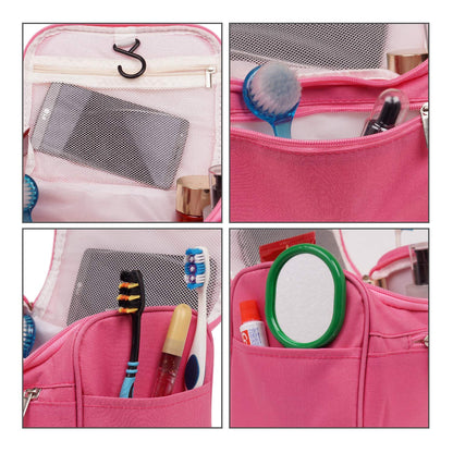 Houme Cosmetic / Toiletry Bag for Women & Men | Pink(B1G4)